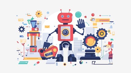 Engaging robot learning with colorful gears and playful design for future tech innovation projects