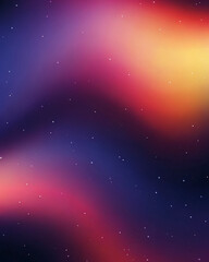 Colorful abstract gradient texture features soft stars. Backdrop for presentations, posters, graphic design, and branding.