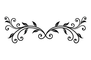 Fototapeta premium abstract floral ornament art vector flower
