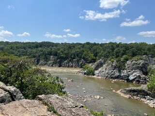 river in the mountains