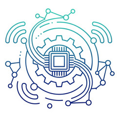 Obraz premium illustration of a technology 