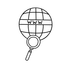 website search symbol icon