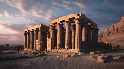 Obraz premium Marvels of Ancient Architecture: Timeless Wonders of Design and Engineering Across Civilizations