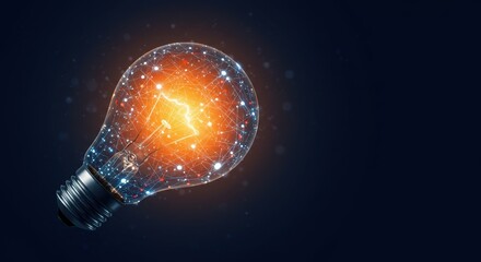 Illuminating Ideas: A Networked Light Bulb Representing Innovation and Connectivity