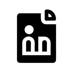 LinkedIn black & white icon png