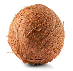 coconut isolated on white background