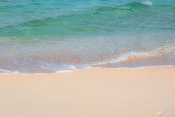 Turquoise Ocean Water and Sandy Beach