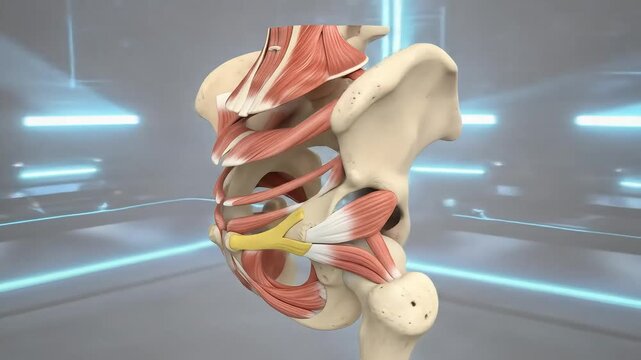human pelvis anatomy 3d model musculoskeletal system