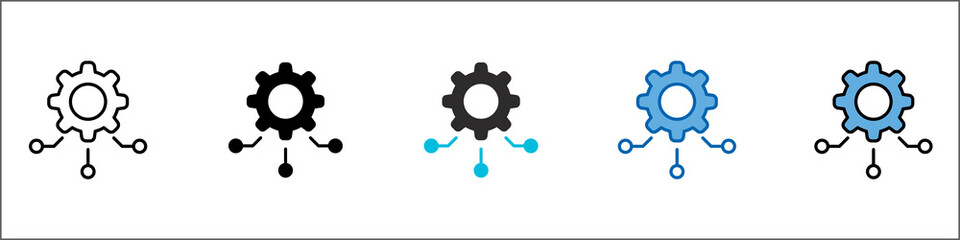 System Icon Pack Multistyle Illustration