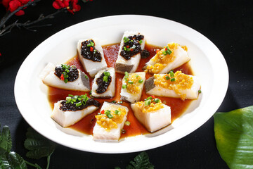 Chinese cuisine, Cantonese cuisine, double flavored silver cod