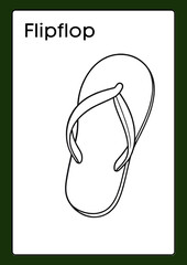 Coloring Pages - CLOTHES COLORING PICTURE - 3