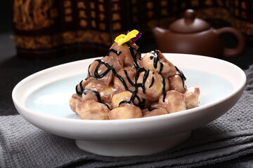 Chinese cuisine, Cantonese cuisine, coffee chestnut