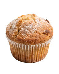 muffin isolated on white background