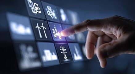 Touchscreen Interface Selection