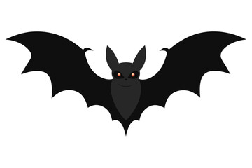 Obraz premium realistic bat in motion with wings spread suited (1).eps