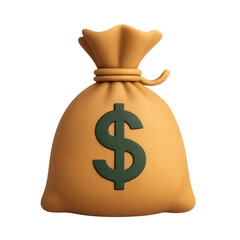 Dollar sign symbol expresses money wealth finance currency economy and profit concepts with charm, PNG