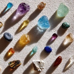Gemstone Collection Display