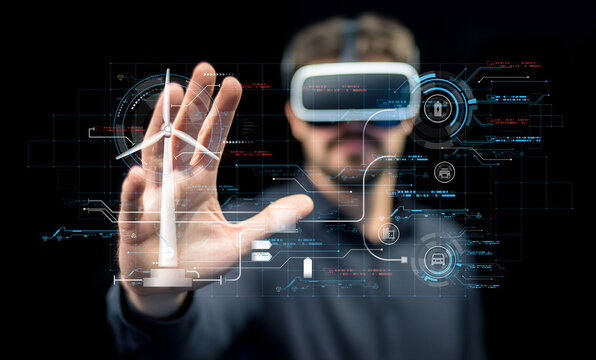 Virtual Reality Experience with a Wind Turbine Model and Digital Interface for Renewable Energy Innovation and Future Technology Exploration