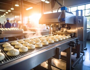 Automated Steamed Bun Manufacturing
Process