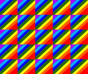 Square illustration background pattern of tile, fabric, paper, wallpaper.

