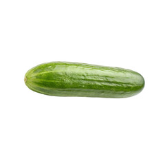 cucumber isolated on white background