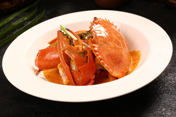 Chinese cuisine, Cantonese cuisine, curry crab