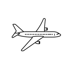 airplane with transparent background PNG and JPEG image	