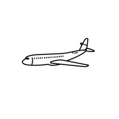 airplane with transparent background PNG and JPEG image	