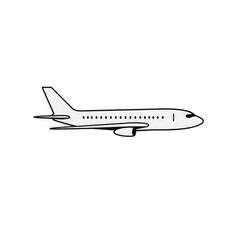 airplane with transparent background PNG and JPEG image	