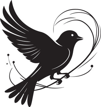 Flight of the Graceful Midnight Bird