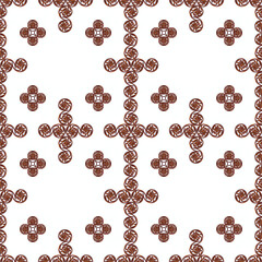 Seamless pattern coffee beans background 40