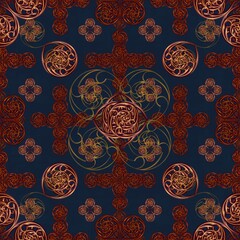 seamless floral pattern 7