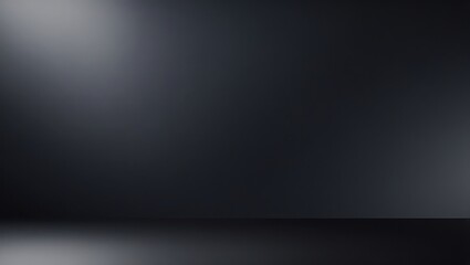 A minimalist dark gray background with subtle lighting and a smooth gradient effect on the surface