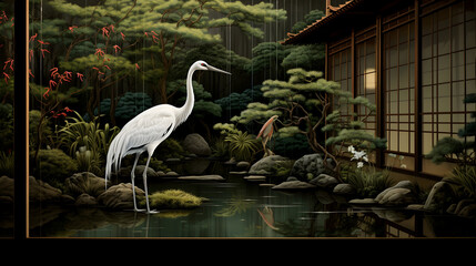 great blue heron ardea cinerea