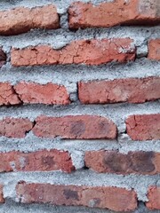 red brick wall