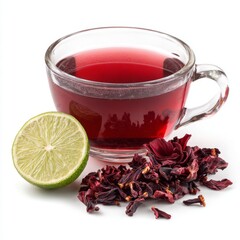 Refreshing Hibiscus Tea with Lime: A Vibrant and Zesty Beverage