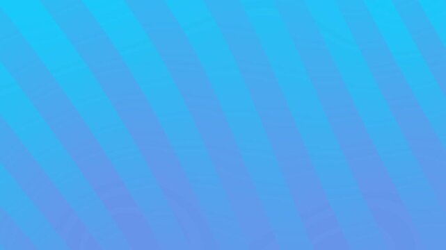 Gradient animated light blue diagonal stripes seem to fade downward into a mesmerizing animated gradient backdrop.