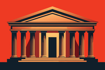 building-model-wireframe-of-a-neoclassical-fa-ade-.eps