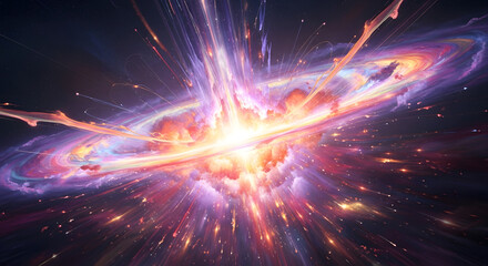 Cosmic Supernova Explosion