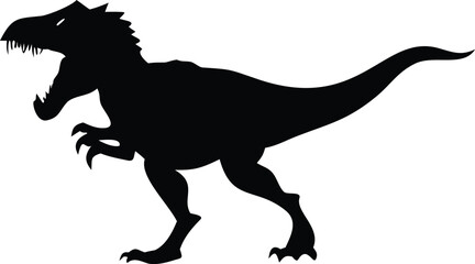 dinosaur Silhouette Design