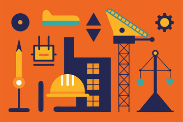 construction themed vector background with tools   (1).eps