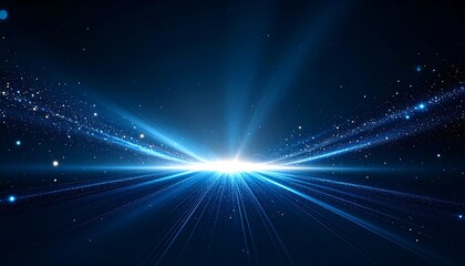 Cosmic light rays burst