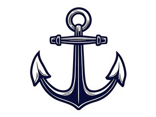 anchor isolated on white background