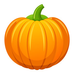 pumpkin isolated on white