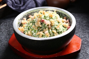 Chinese food, Cantonese food, bacon Fried Rice