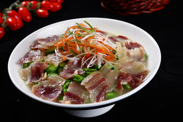 Chinese cuisine, Cantonese cuisine, salted meat and Douban