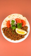 Floating Deconstructed Lahmacun
