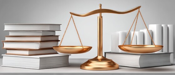 Justice scales and books (1)