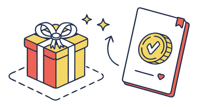 Earn rewards points and get gift card promotion for loyalty program and customer appreciation campaign