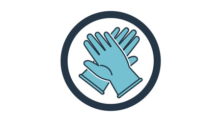 Obraz premium Green emergency exit sign illustration with a running person icon and an arrow, indicating the safety escape route direction